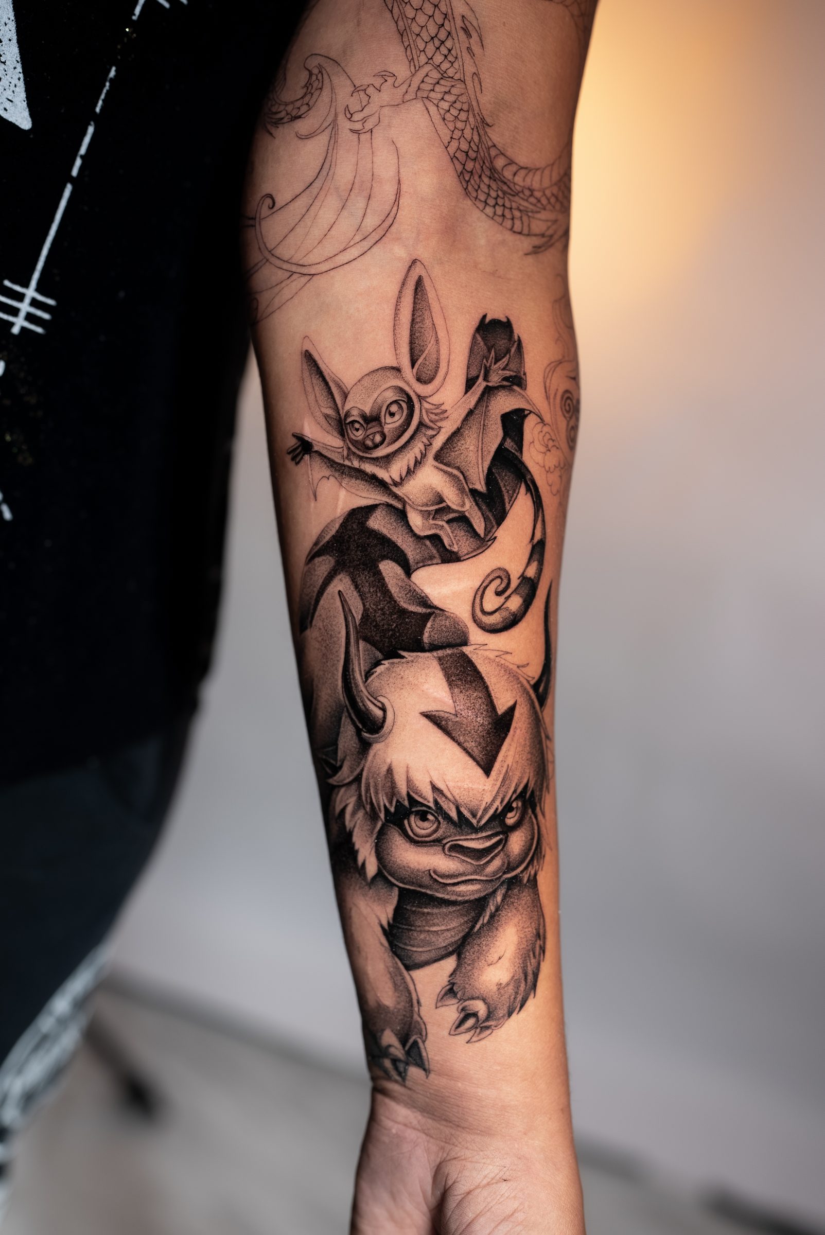 anime tattoo by Kel Otero