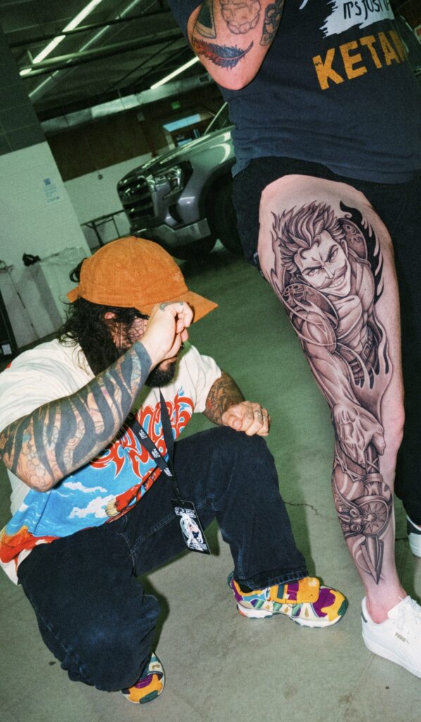 anime tattoo by Kel Otero