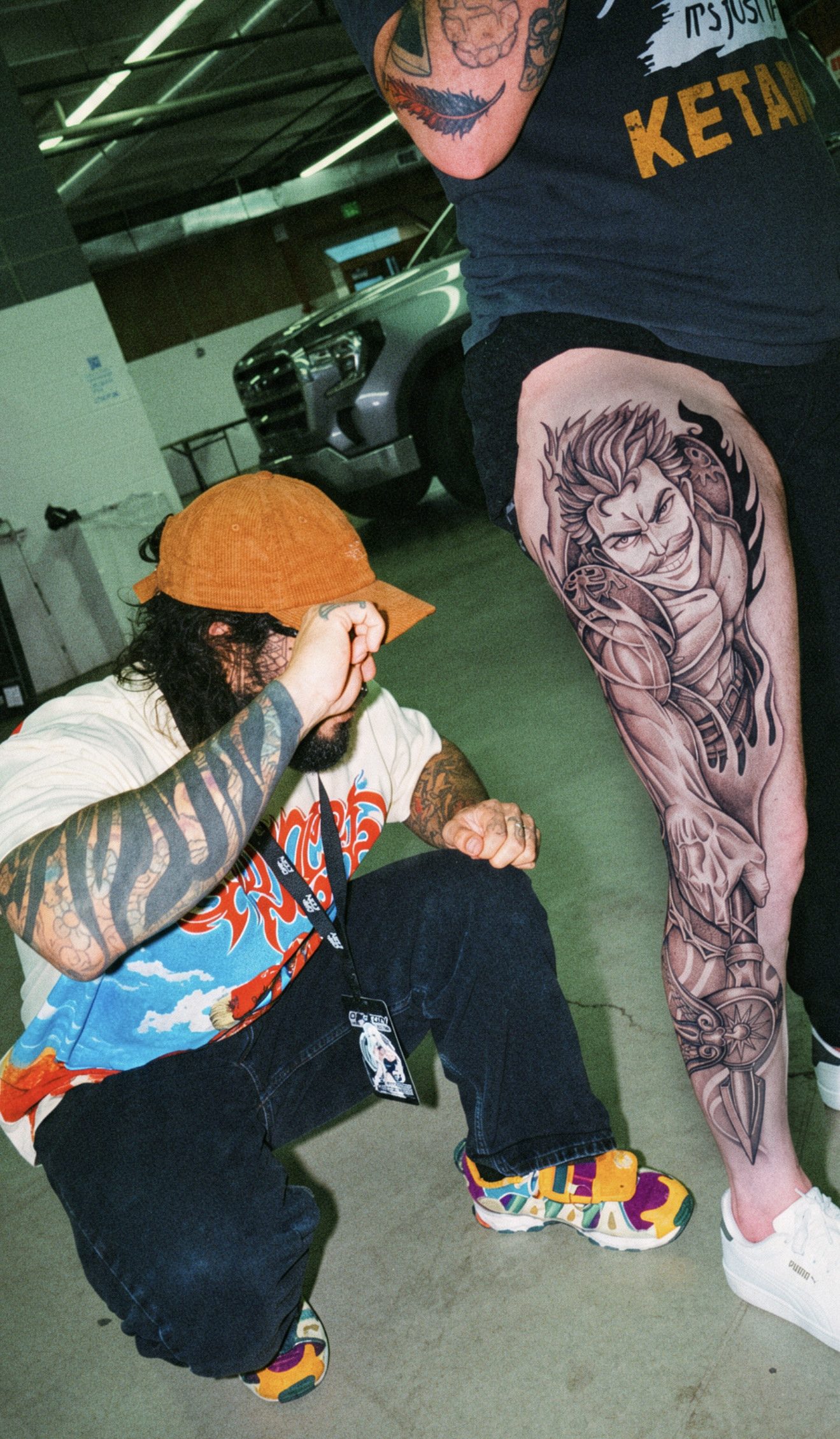 anime tattoo by Kel Otero